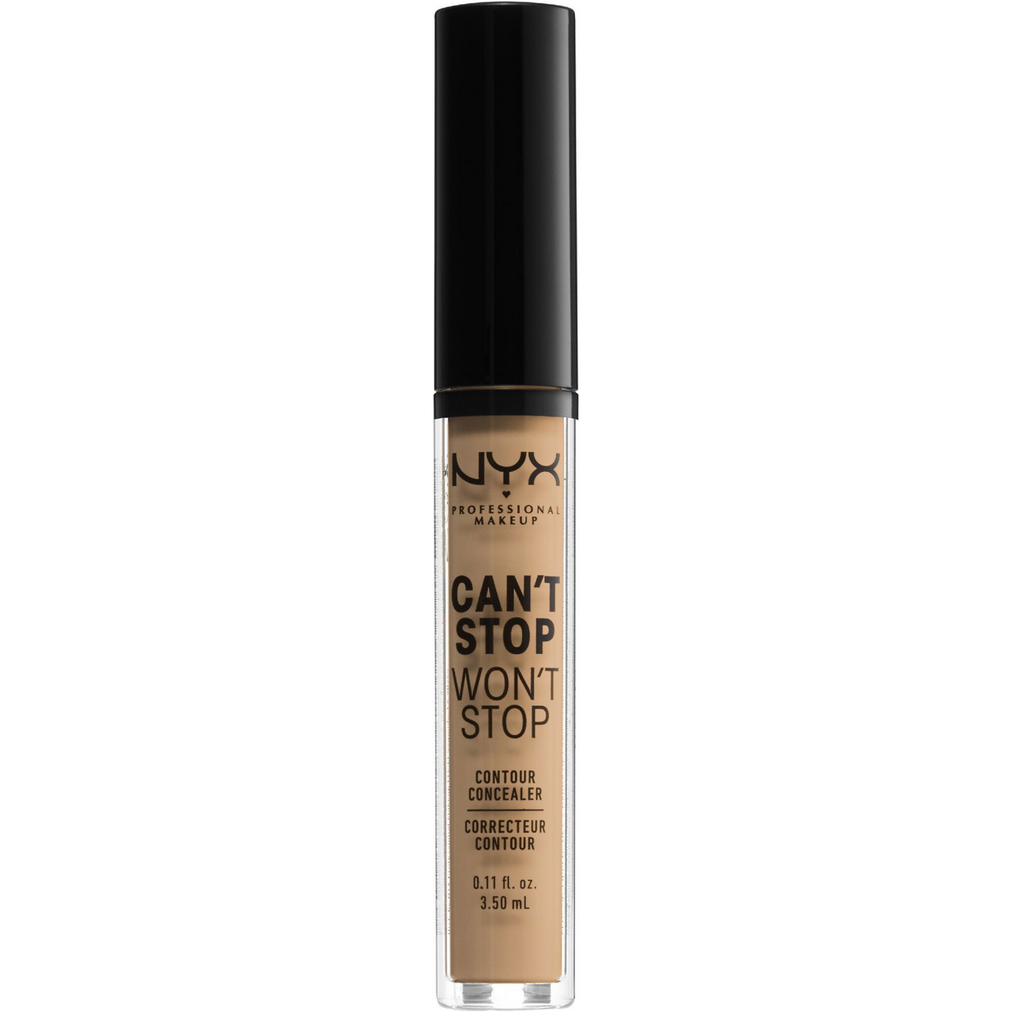 NYX PROFESSIONAL MAKEUP Can't Stop Won't Stop Concealer 7.5 Soft Beige 3,5 ml (800897168605)