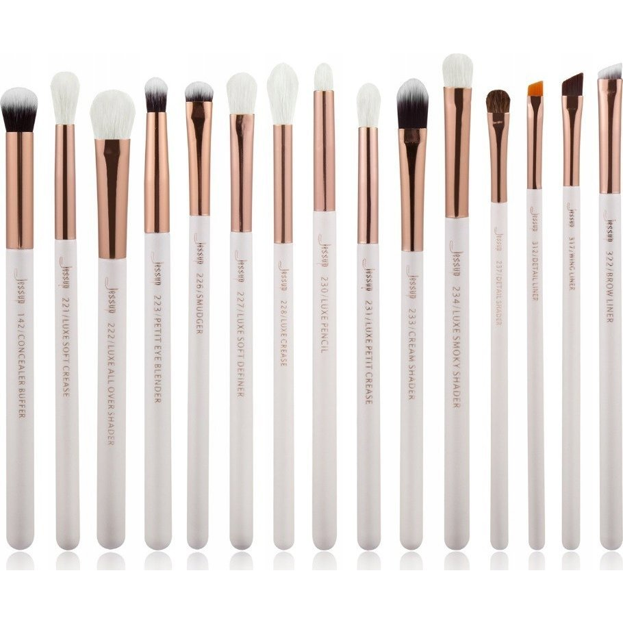 JESSUP_SET Makeup brushes eye makeup T220 15 pieces