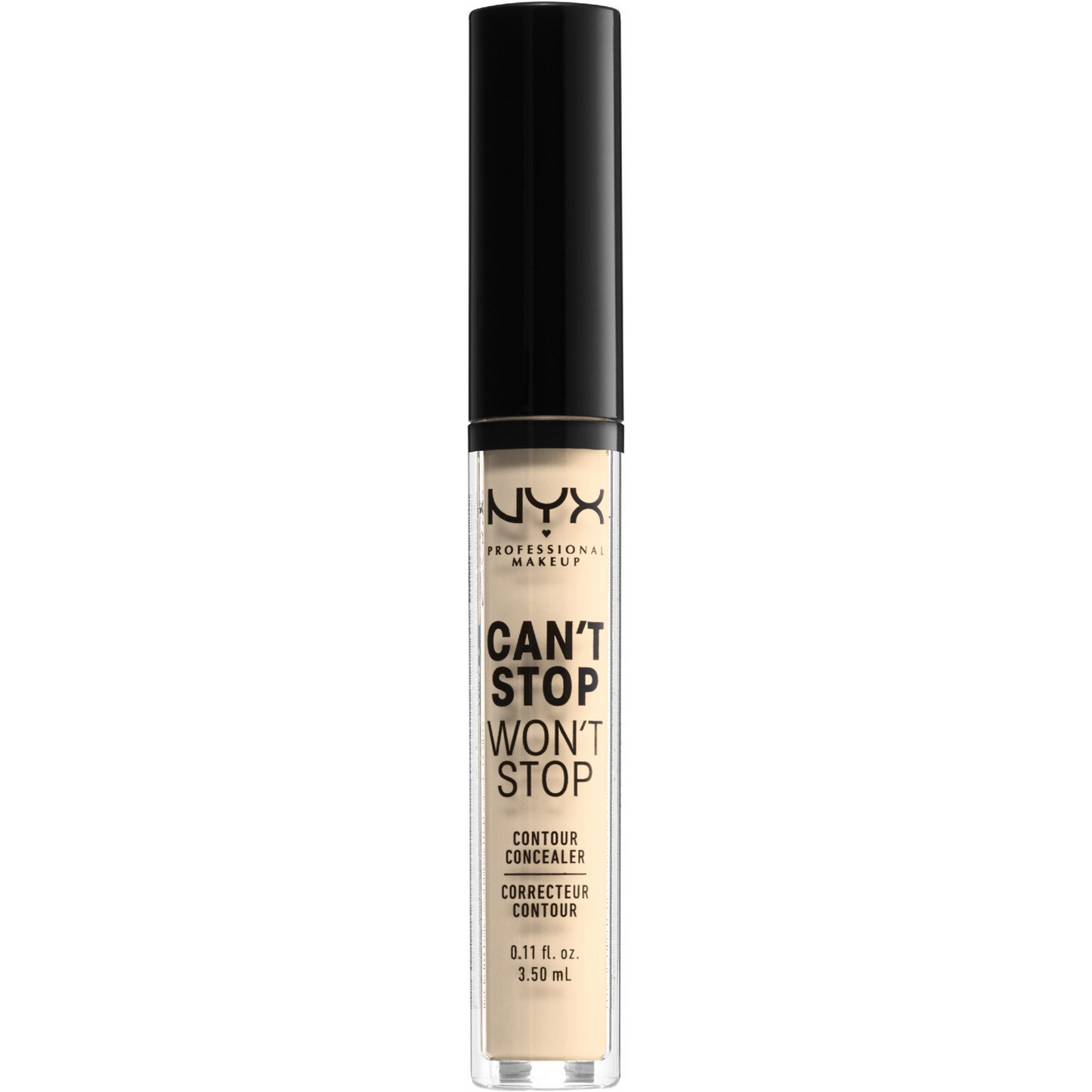 NYX PROFESSIONAL MAKEUP Can't Stop Won't Stop Concealer 01 Pale 3,5 ml (800897168544)