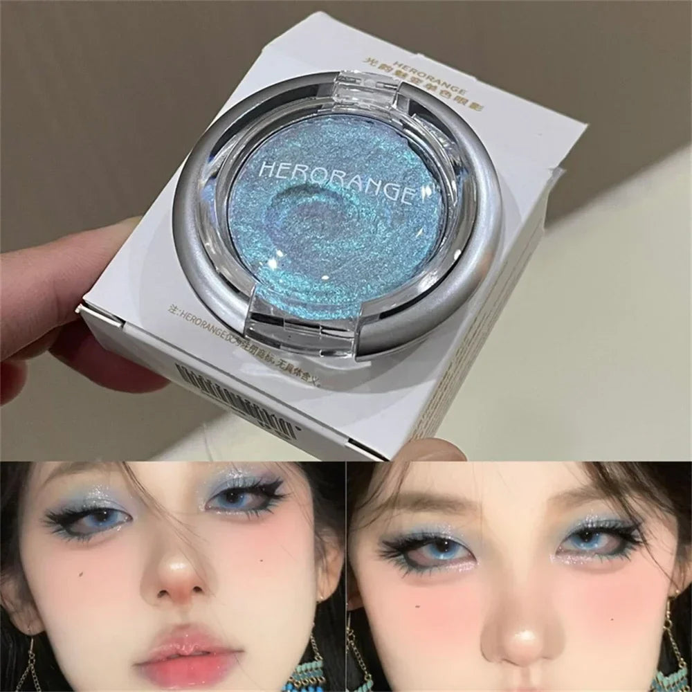 Herorange Smoky Pearl Glitter Eyeshadow Palette