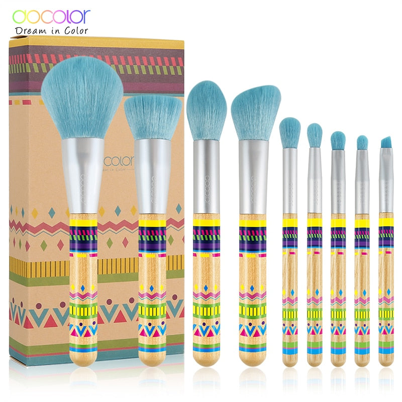 9Pcs Makeup brushes Professional Beauty Make up brush set Synthetic hair Foundation Powder Eye Shadow Blush brushes