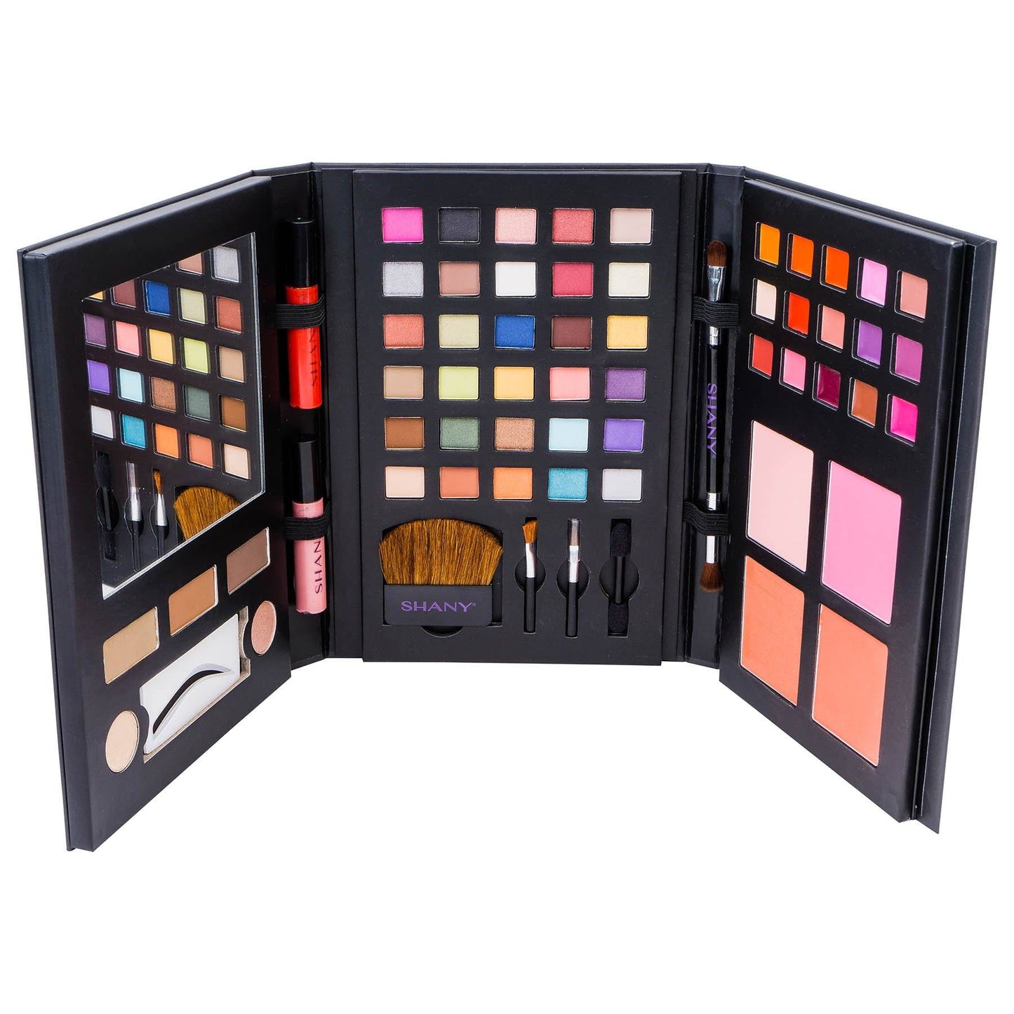 Luxe Book Makeup Set - All In One Travel Cosmetics Palette-4