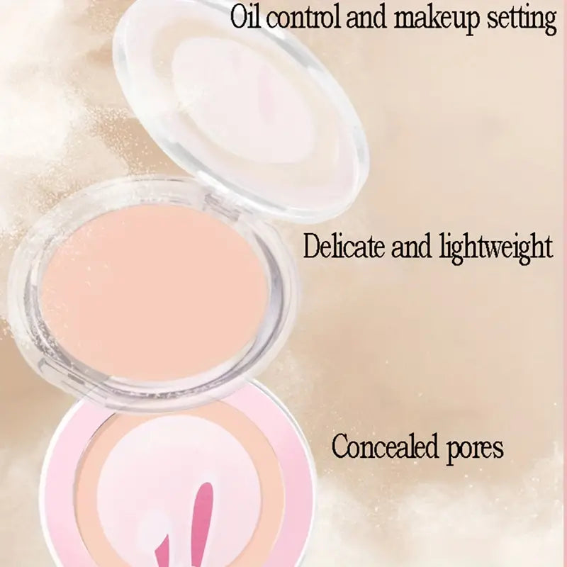 Lightweight Makeup Powder, Matte, Oil Control  Powder, Concealer Moisturizing Powder