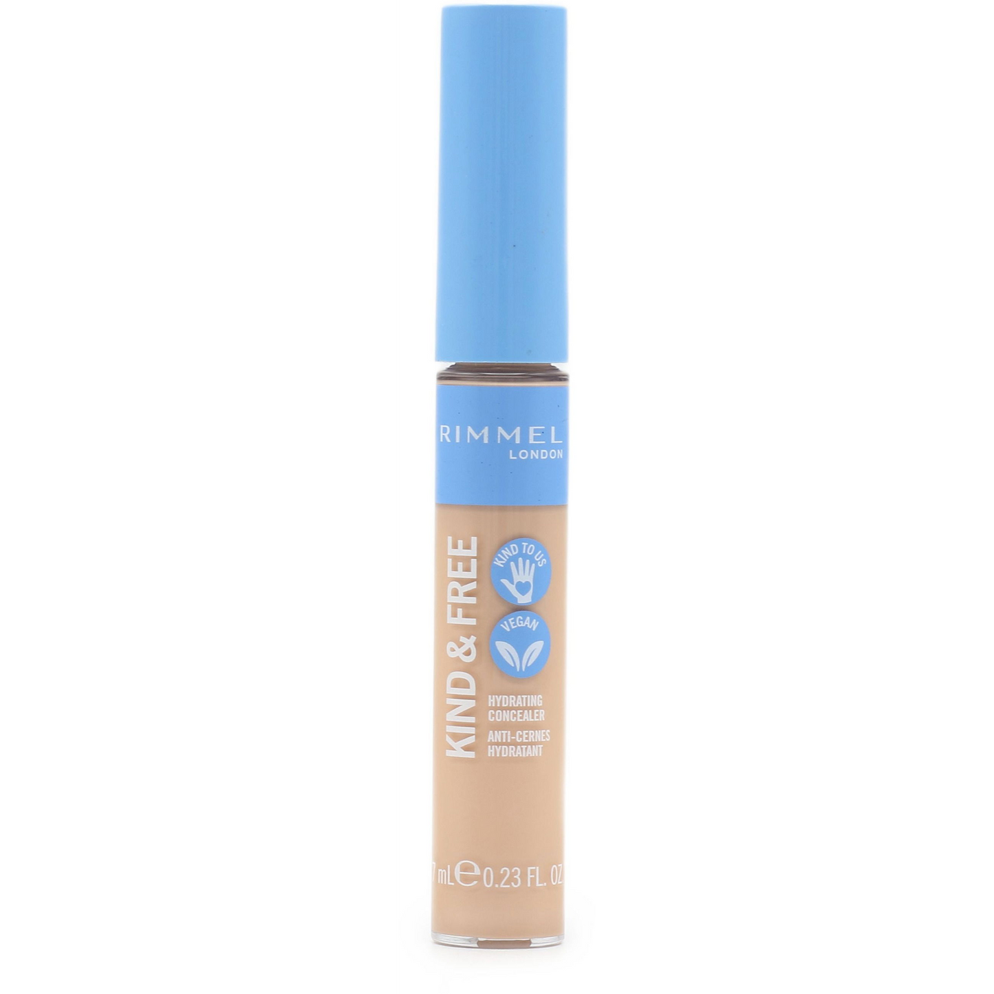 RIMMEL LONDON Kind and Free Hydrating Concealer 020 Light 7ml (3616302989669)