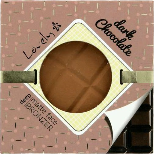 Prachtige Donkere Chocolade Diepe Matte Gezichtsbronzer  9g