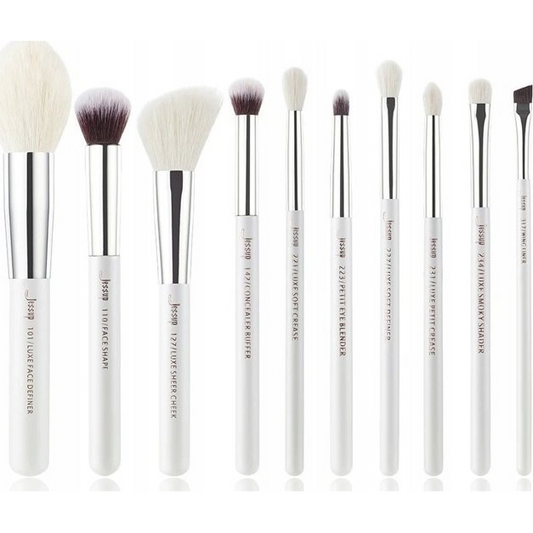 JESSUP_SET Makeup Brushes Face Brushes T243 10 pcs