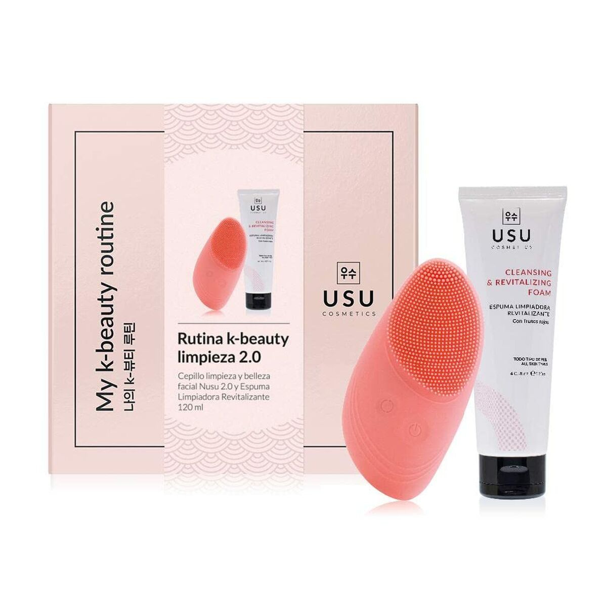 Unisex Cosmetic Set USU Cosmetics Rutina Beauty Limpieza 2 Pieces-0