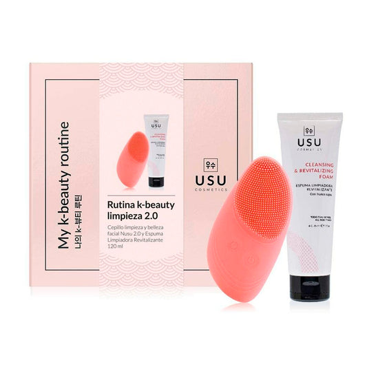 Unisex Cosmetic Set USU Cosmetics Rutina Beauty Limpieza 2 Pieces-0