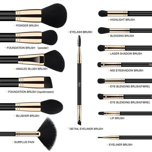 Brochas Brush Cosmetic Set-0