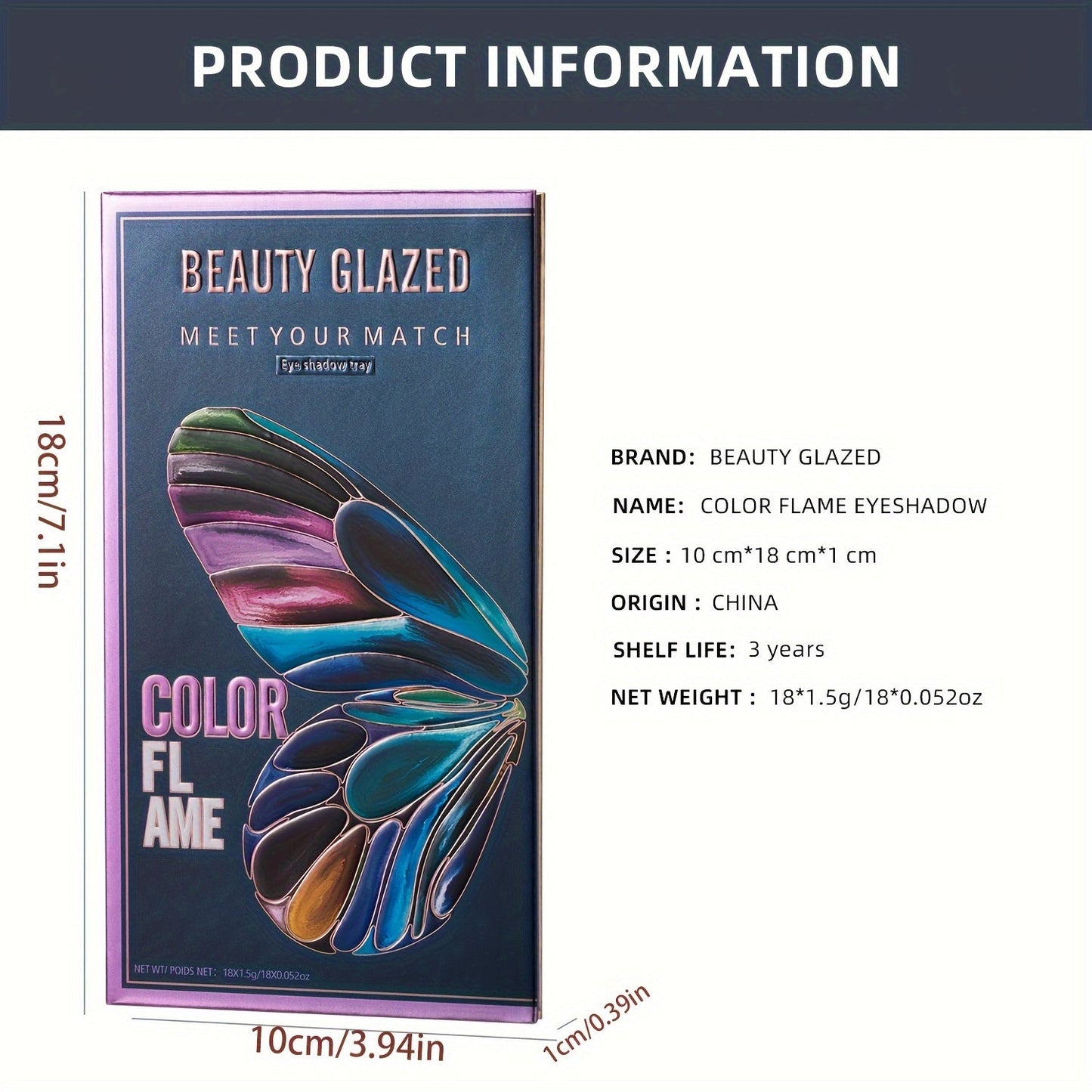 Butterfly Eyeshadow Palette