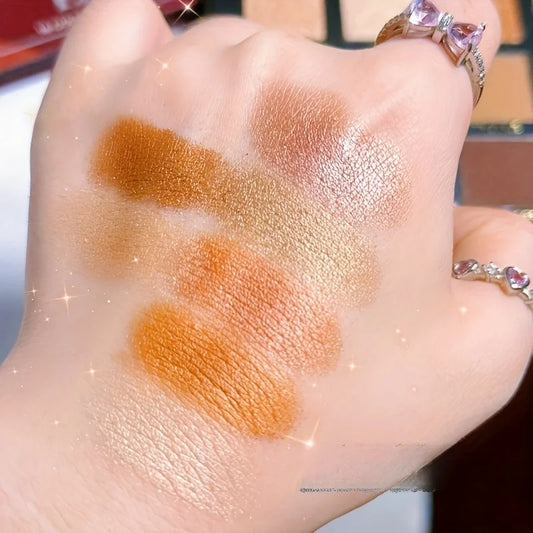 Golden Sunshine 16 Color Eyeshadow Blush and Highlighter Set