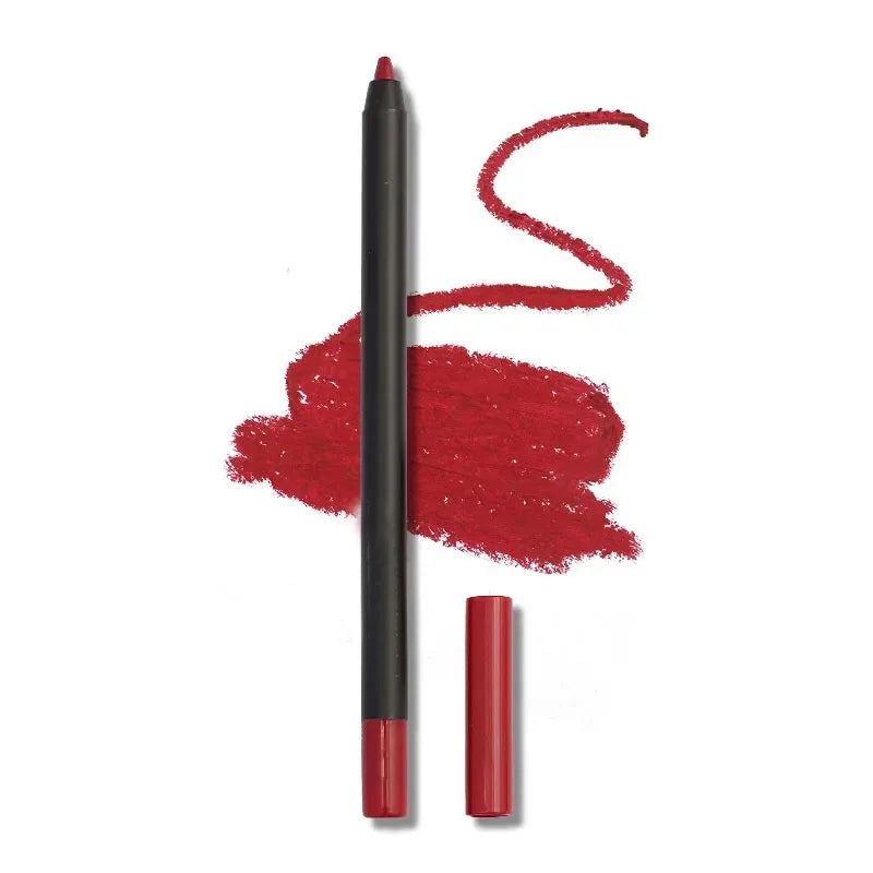 Lipliner Pencil Lip Makeup Sexy Red Matte Waterproof