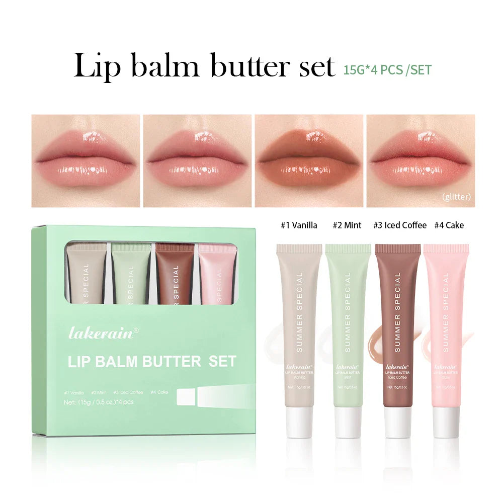 Long Lasting Lipsgloss Summer Lip Gloss Pack Set Cosmetics-5