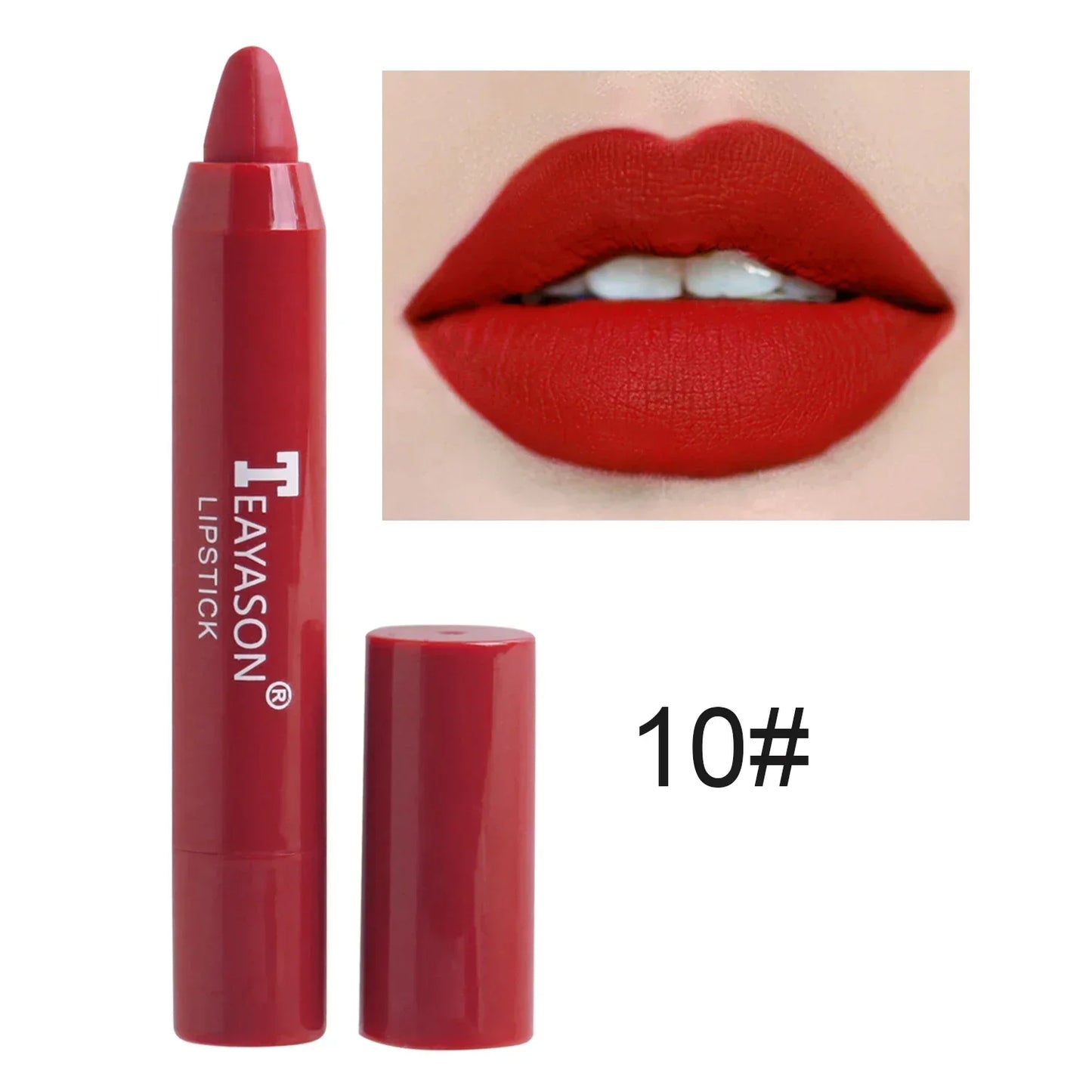 Nude Brown Lipliner Pencil 12 Colors Matte Waterproof Lip Makeup