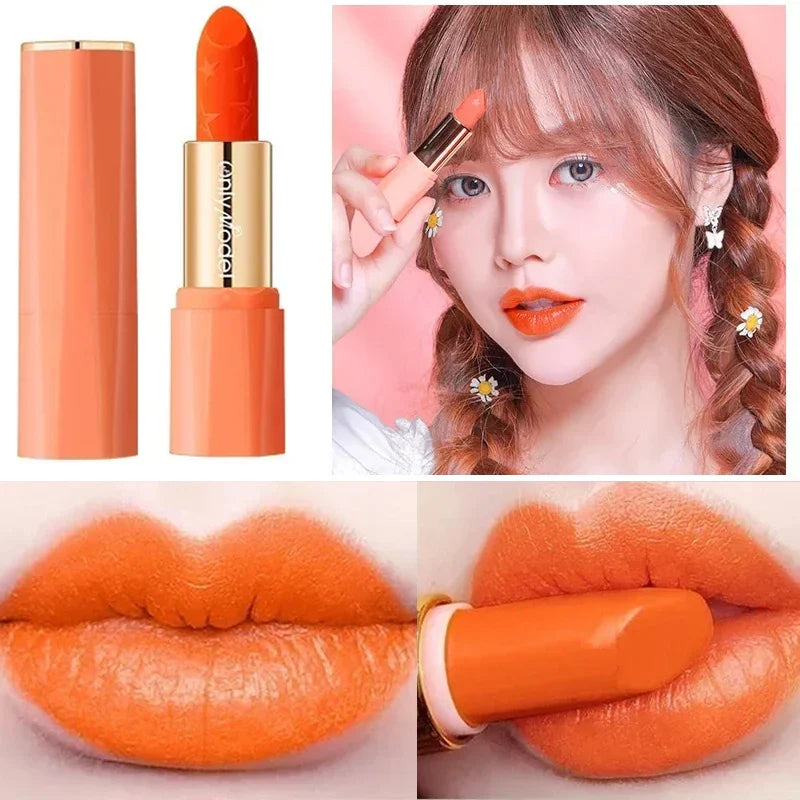 Orange Lipstick