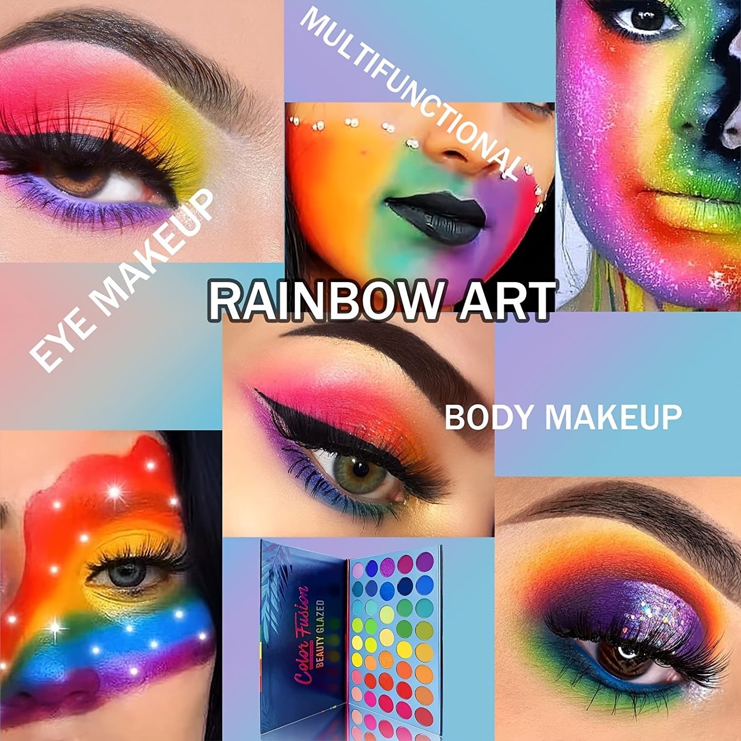 Rainbow Eyeshadow Palette