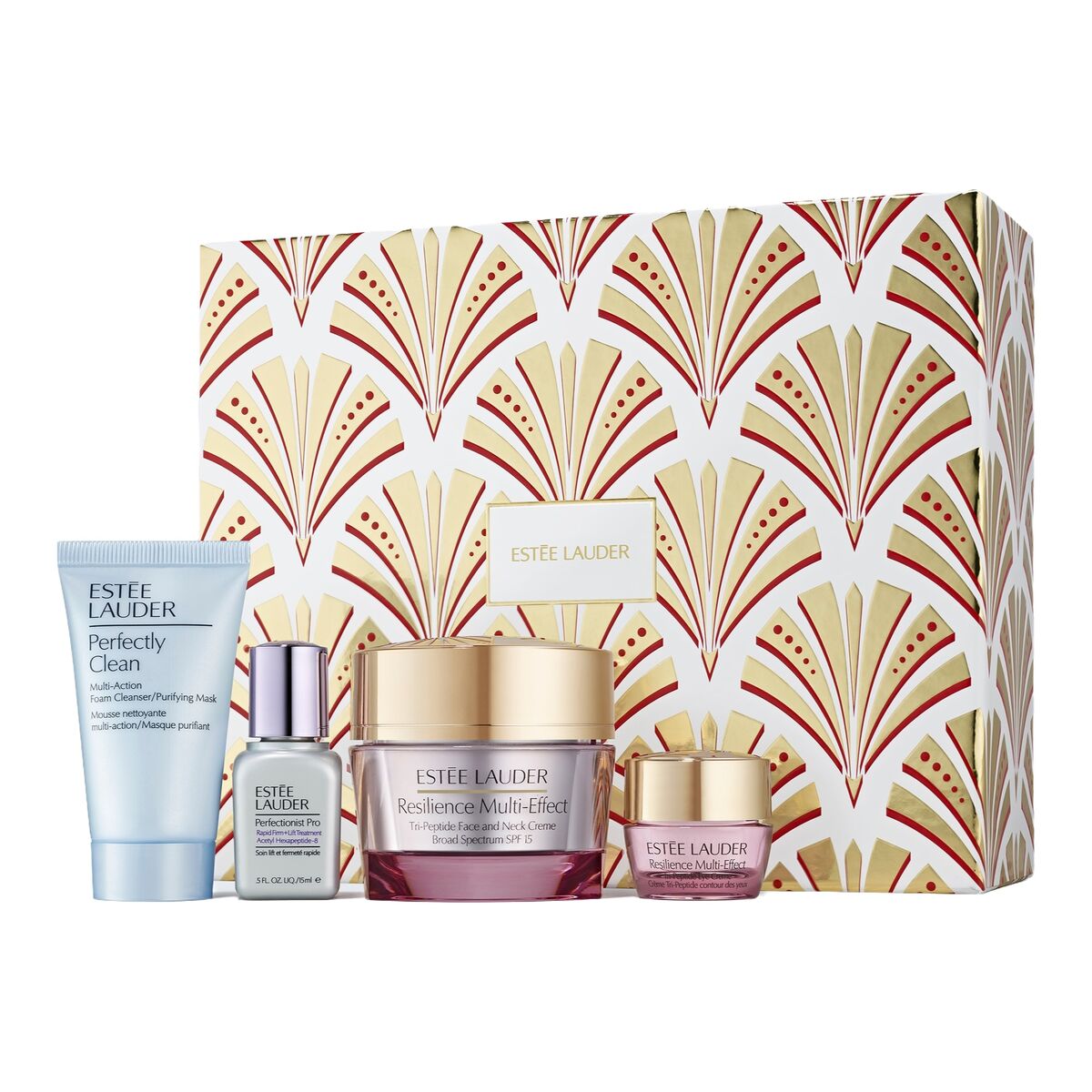 Unisex Cosmetic Set Estee Lauder RESILIENCE 4 Pieces-0