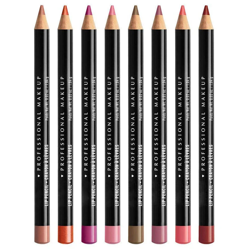 Slim Lip Pencil Nude Matte Creamy Waterproof Lipliner